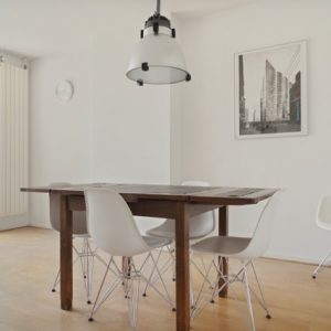 Eames DAR chair, white - chrome 'Eiffel' - Image 14