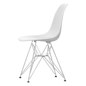 Eames DSR chair, white, chrome 'Eiffel' - Image 4