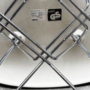 Eames DAR chair, white - chrome 'Eiffel' - Image 12