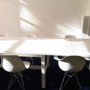 Eames DAR chair, white - chrome 'Eiffel' - Image 9