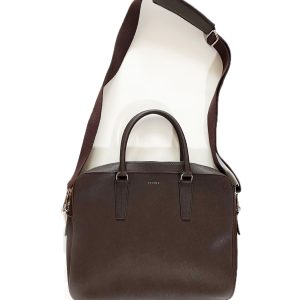 Sandro BILLY Leather Zip Briefcase - Image 14