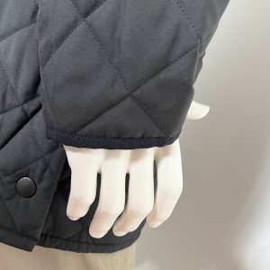 Barbour Corduroy Collar Heritage Liddesdale Quilt Jacket in Charcoal for Men ...XL - Image 6