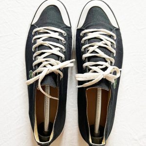 Lacoste Canvas Sneakers, Marine - Image 8