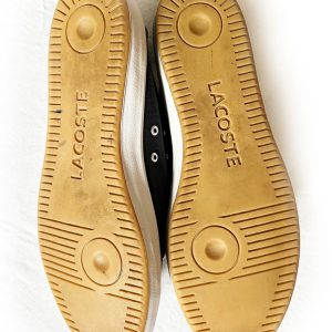 Lacoste Canvas Sneakers, Marine - Image 7
