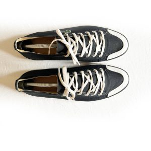 Lacoste Canvas Sneakers, Marine - Image 3