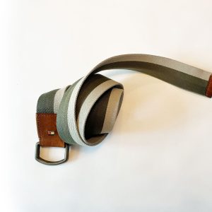 Tommy Hilfiger Belt for Men, green. - Image 2