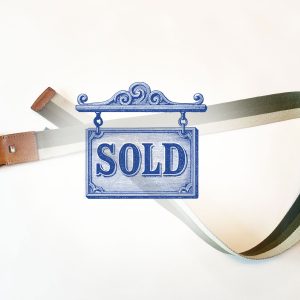 Tommy Hilfiger Belt for Men, green.