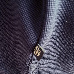 Ted Baker Polo, Navy Blue, long sleeve. size 6 = XXL - Image 3