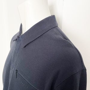 Ted Baker Polo, Navy Blue, long sleeve. size 6 = XXL - Image 11